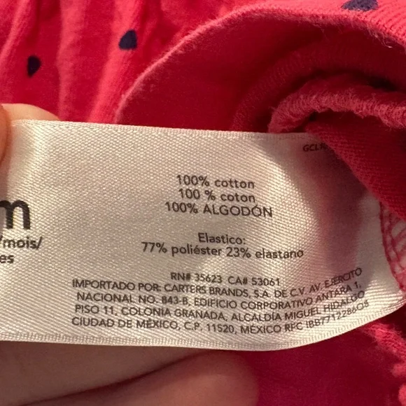 Carter's Cotton Watermelon Romper - Picture 5 of 5